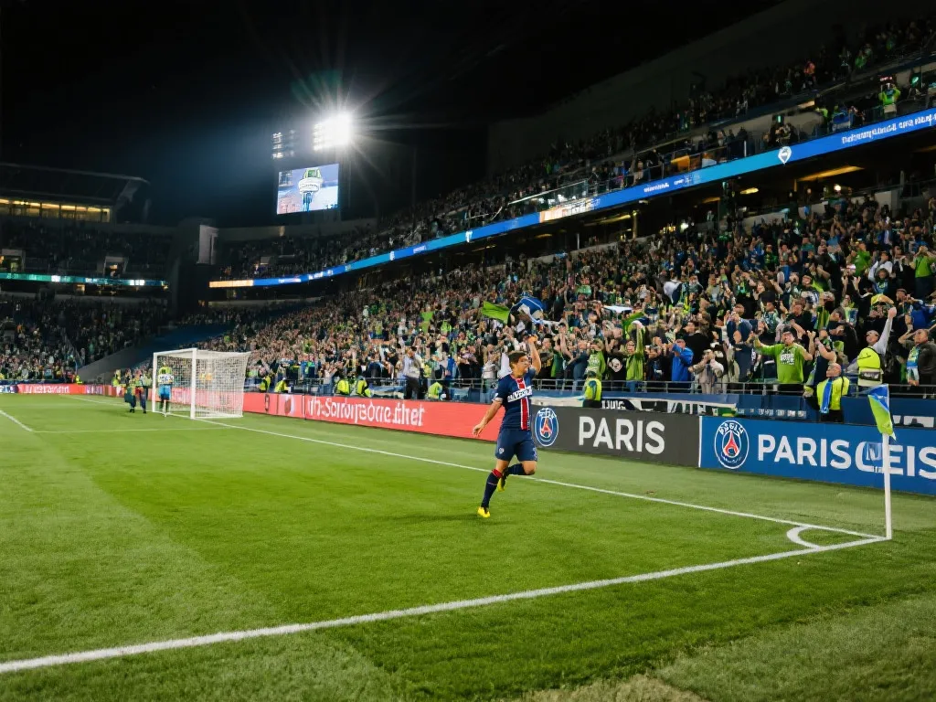 绿茵场上的星光：西雅图Sounders FC对决巴黎圣日耳曼的非凡夜晚